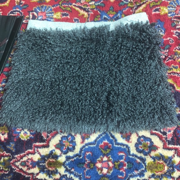 Anamac Funky grey shaggy shrug sweater skirt - Picture 5 of 7